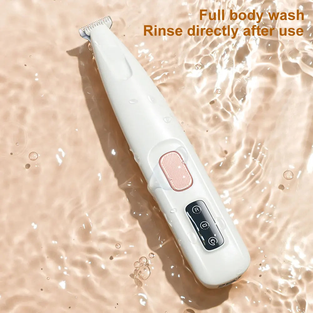 Pet Paw Trimmer with LED Light – Cordless Grooming Clipper