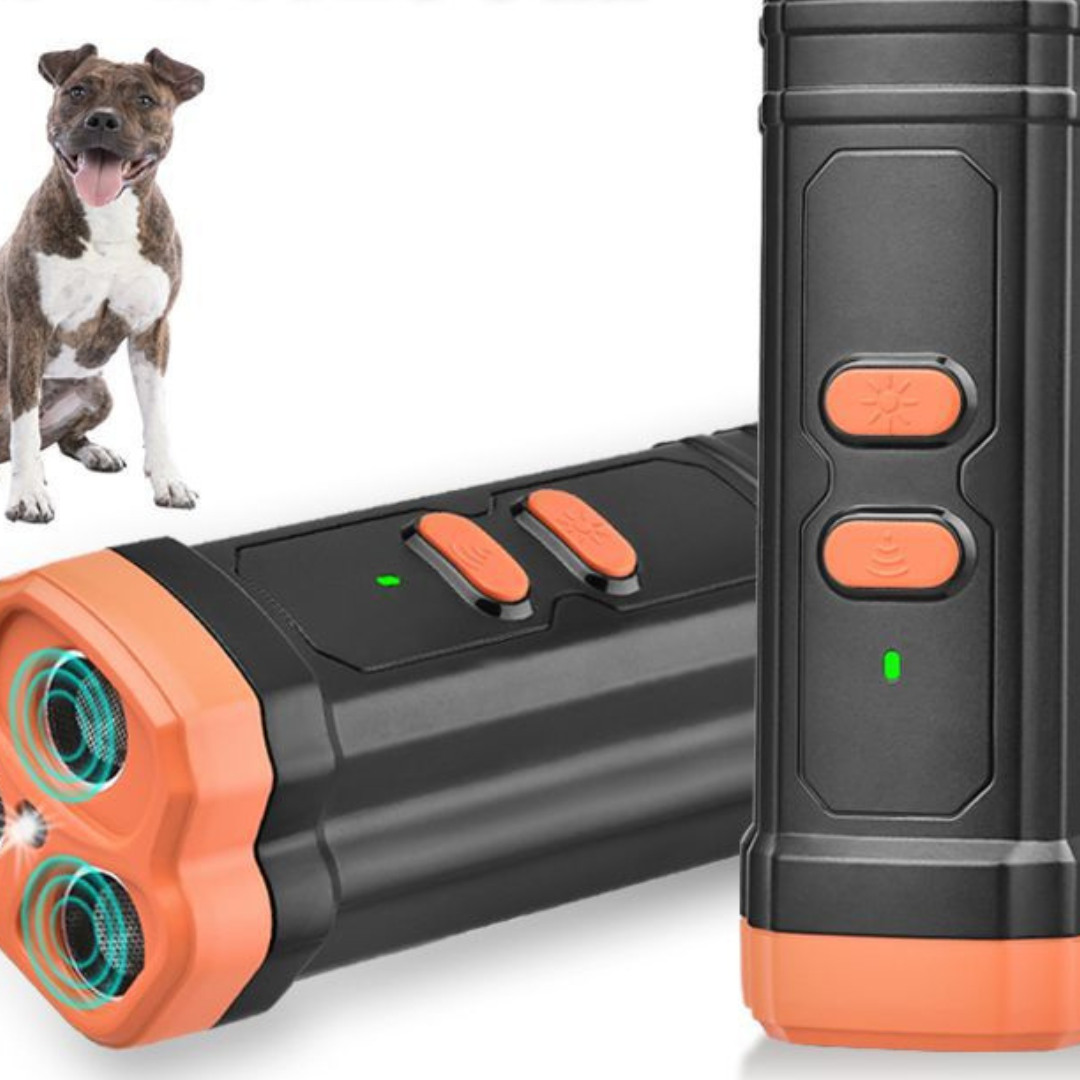 Ultrasonic Dog Trainer – Gentle Anti-Bark Device for Walks & Training