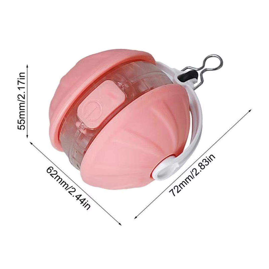3in1 Interactive Cat Laser Toy Ball with Feather