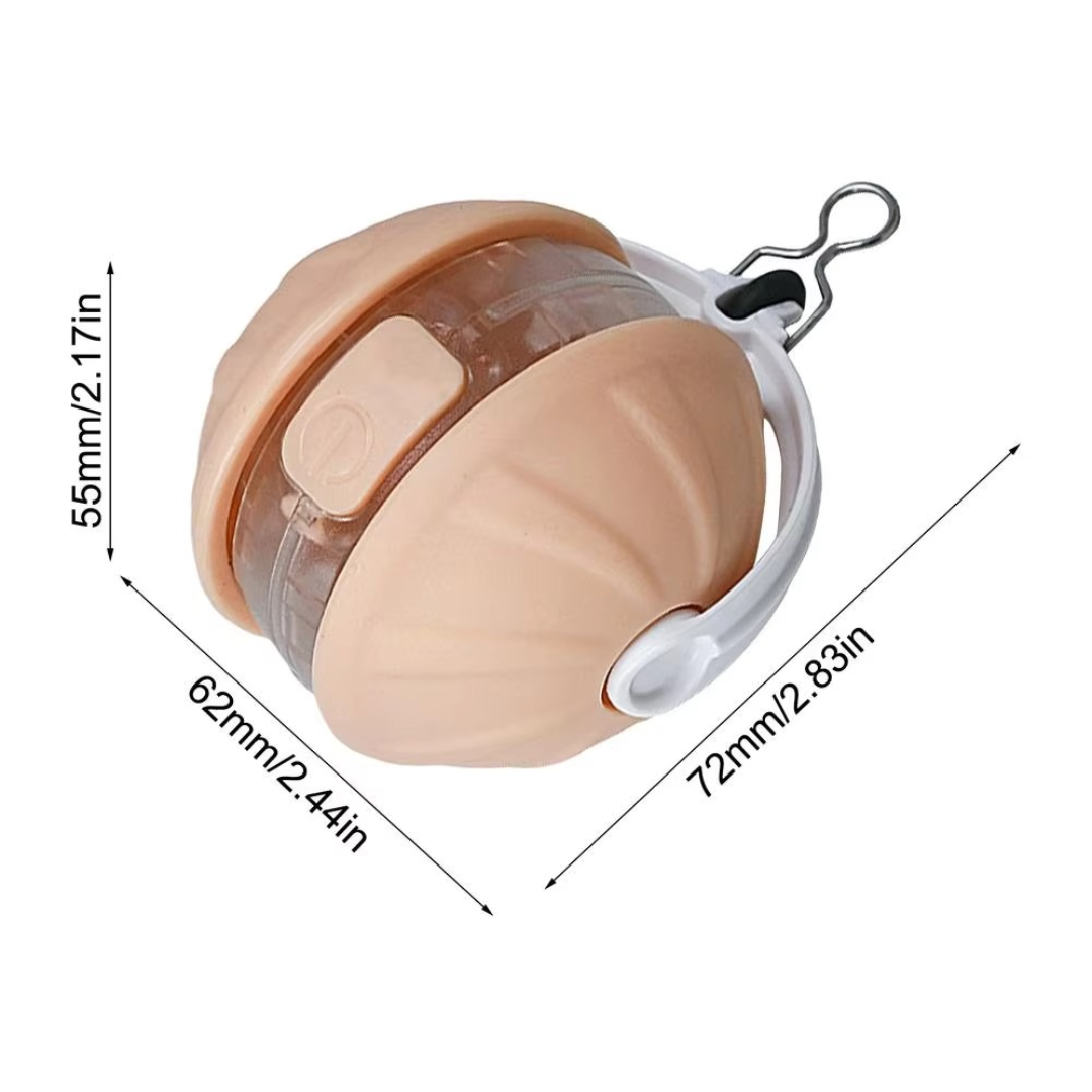 3in1 Interactive Cat Laser Toy Ball with Feather