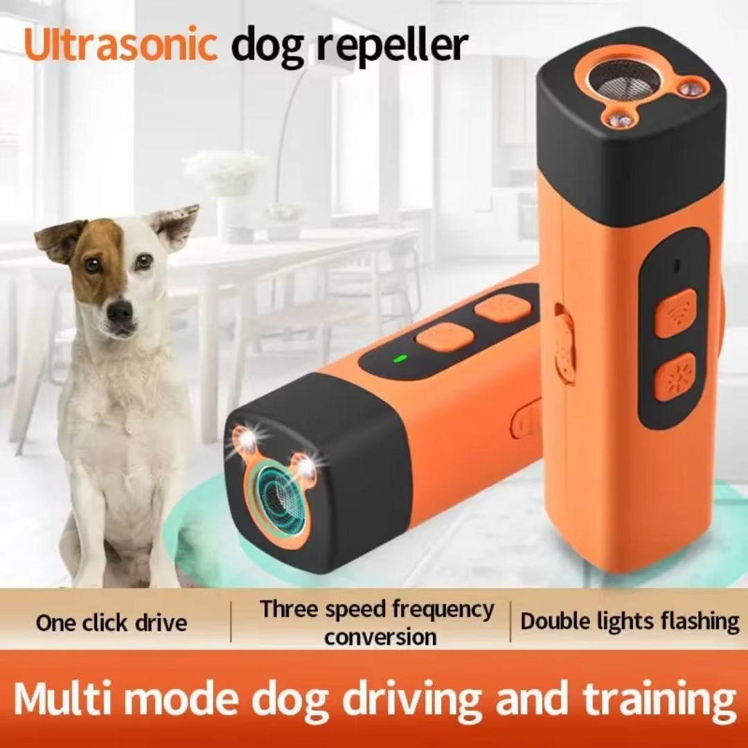 Ultrasonic Dog Trainer – Gentle Anti-Bark Device for Walks & Training