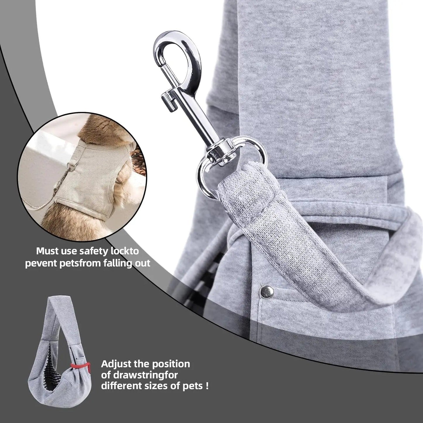 Cotton Dog Carrier Bag – Comfortable & Safe Travel Tote