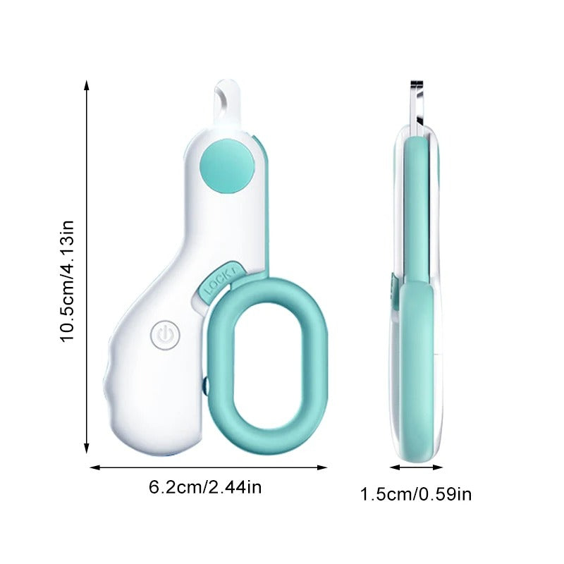 LED Pet Nail Clipper – Safe & Precise Grooming for Cats & Dogs