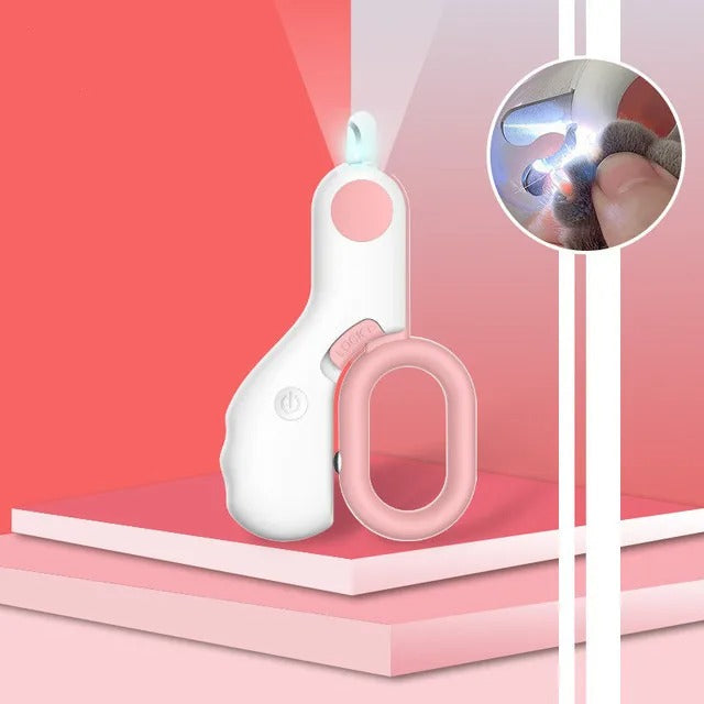 LED Pet Nail Clipper – Safe & Precise Grooming for Cats & Dogs