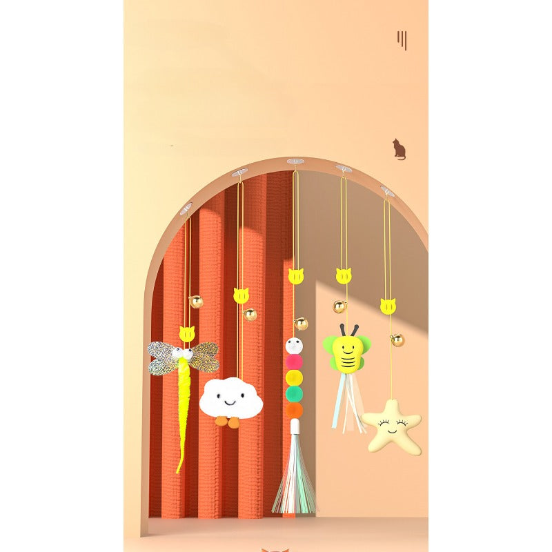 Hanging Cat Toy – Interactive Play for Indoor Cats