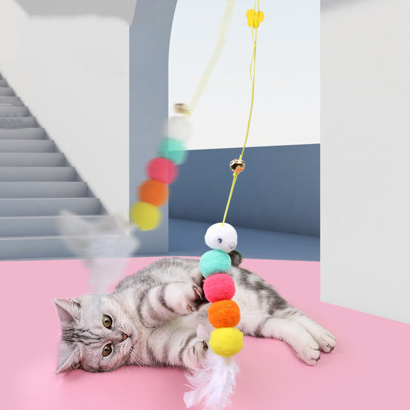 Hanging Cat Toy – Interactive Play for Indoor Cats