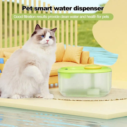 Lollipop Pet Water Fountain – Fresh, Filtered Water All Day