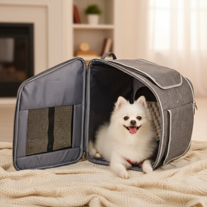 3-in-1 Dog Bike Carrier – Basket, Travel Bag & Car Seat