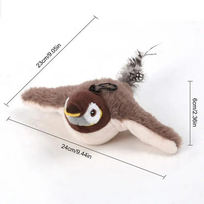 Fluttering Bird Cat Toy – Interactive Play for Indoor Cats