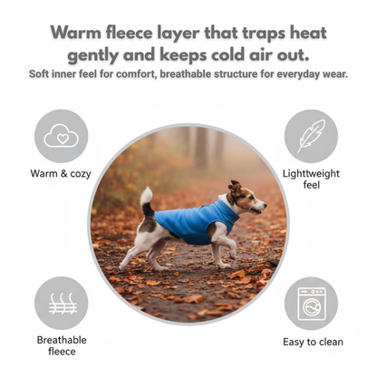 All-Season Dog Jacket – Lightweight, Warm & Weather-Resistant