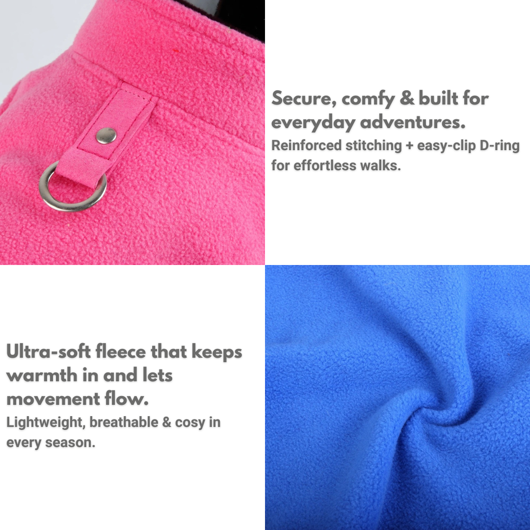 All-Season Dog Jacket – Lightweight, Warm & Weather-Resistant