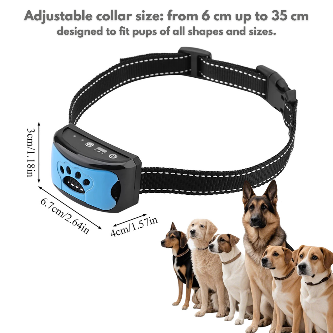 Calming Dog Collar – Gentle Vibration & Sound Support