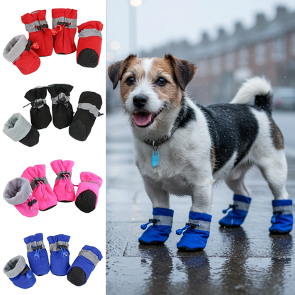 Dog Winter Boots – Waterproof Paw Protection & Comfort