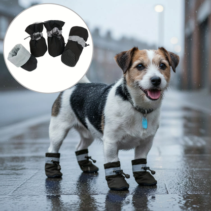 Dog Winter Boots – Waterproof Paw Protection & Comfort