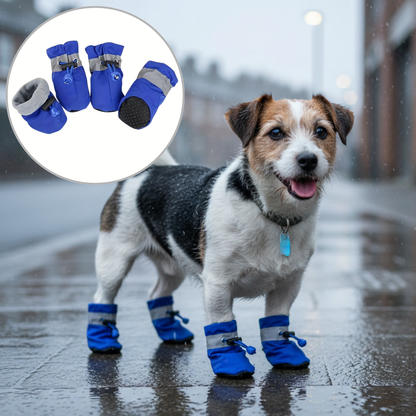 Dog Winter Boots – Waterproof Paw Protection & Comfort