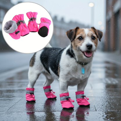 Dog Winter Boots – Waterproof Paw Protection & Comfort