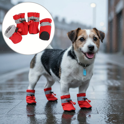 Dog Winter Boots – Waterproof Paw Protection & Comfort