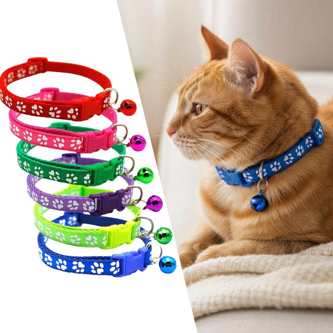 FashionPet™ Cat Collar – Stylish, Comfy & Safe for Every Cat