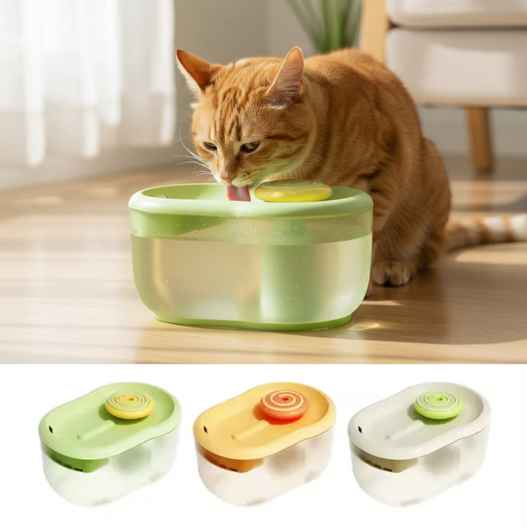 Lollipop Pet Water Fountain – Fresh, Filtered Water All Day
