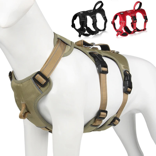 No-Pull Dog Harness – Escape-Proof & Reflective