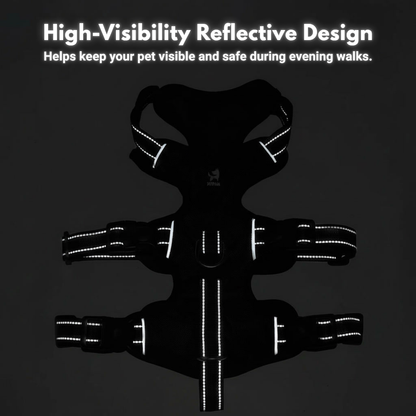 No-Pull Dog Harness – Escape-Proof & Reflective