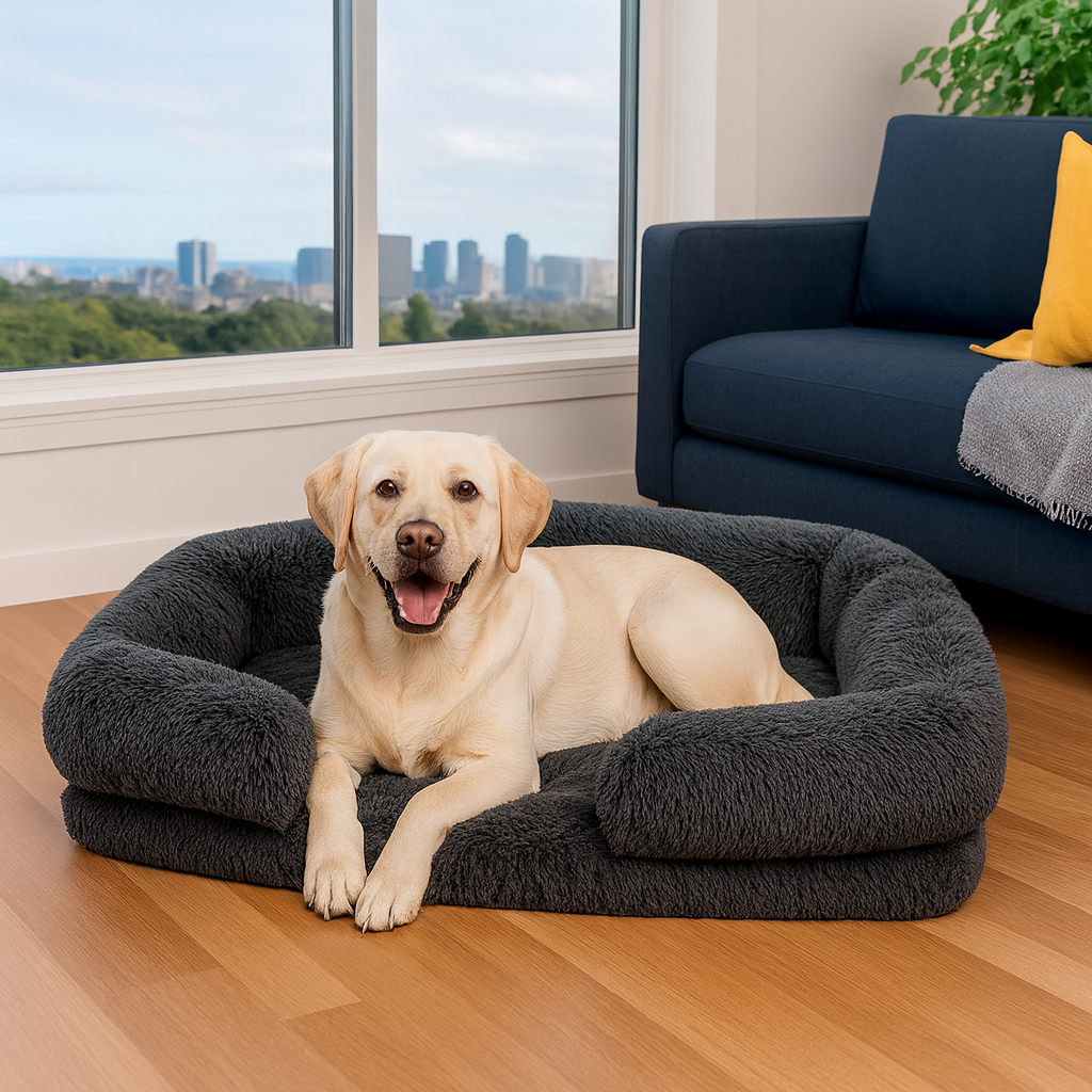 Orthopedic Memory Foam Dog Bed – Comfort & Joint Support