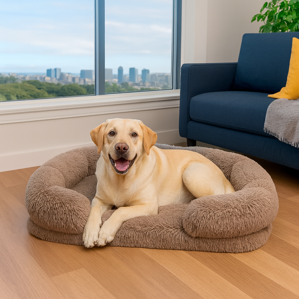 Orthopedic Memory Foam Dog Bed – Comfort & Joint Support
