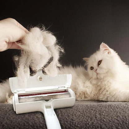 Reusable Pet Hair Remover Brush – Self-Cleaning