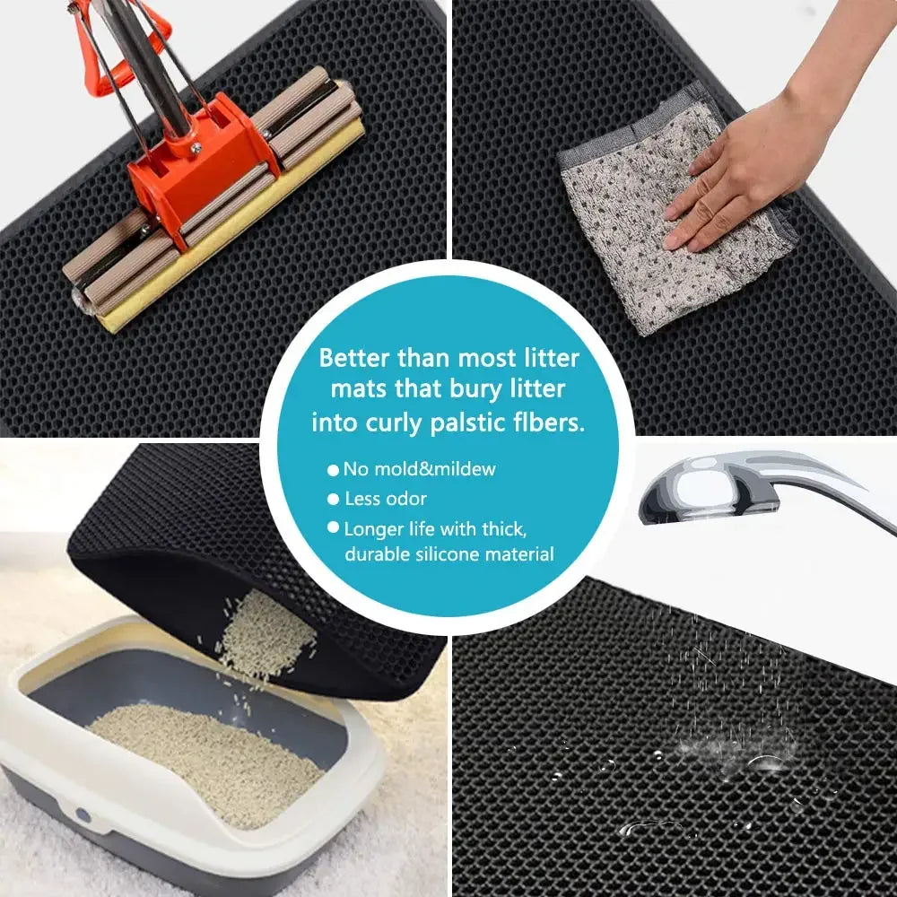 Cat Litter Mat – Keep Floors Clean & Hygienic