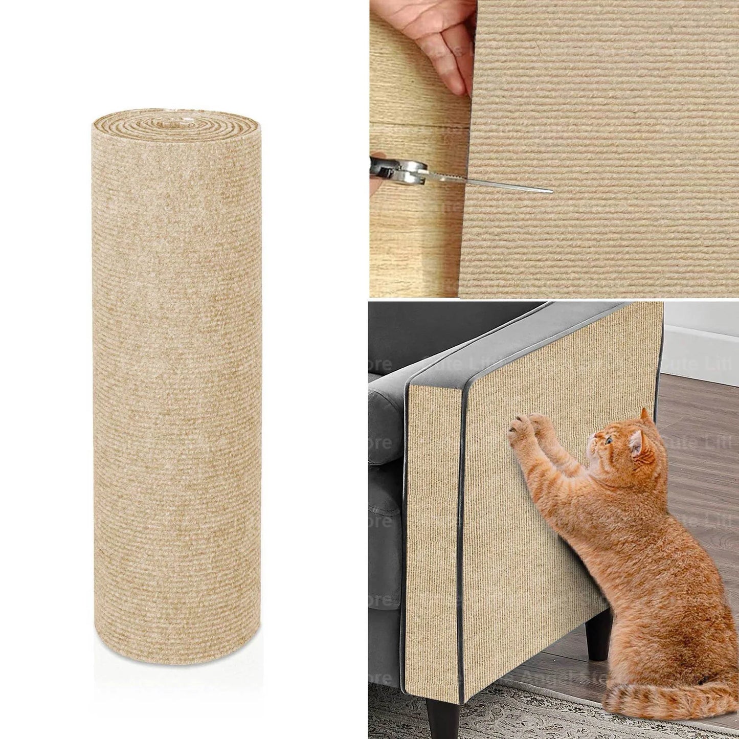 Cat Scratch Protector for Sofas & Furniture – Transparent Shield