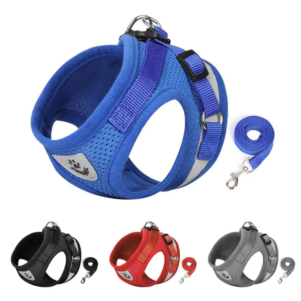 Cat Harness with Leash – Ergonomic, Breathable & Escape-Resistant