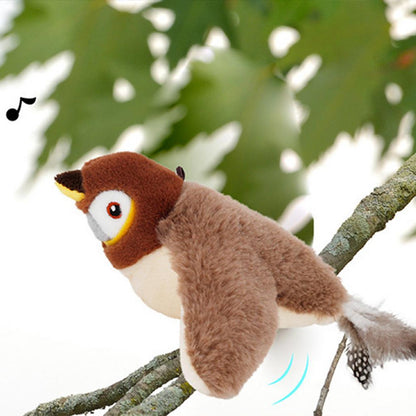 Fluttering Bird Cat Toy – Interactive Play for Indoor Cats