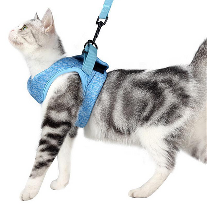 Cat Harness with Leash – Escape-Proof & Comfortable