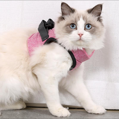 Cat Harness with Leash – Escape-Proof & Comfortable