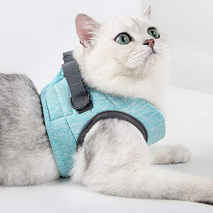 Cat Harness with Leash – Escape-Proof & Comfortable