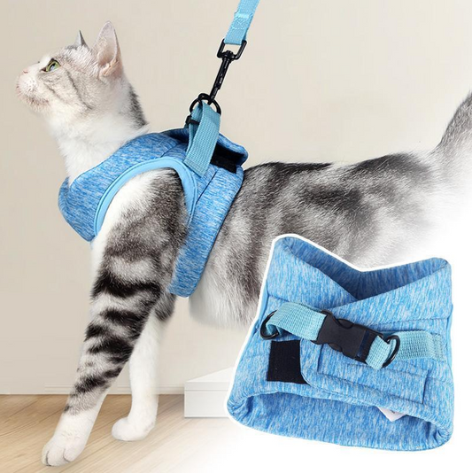 Cat Harness with Leash – Escape-Proof & Comfortable