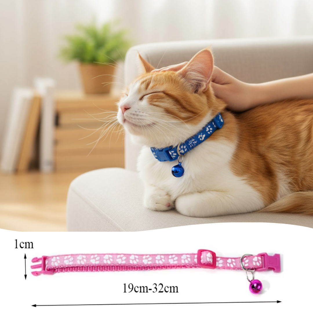 FashionPet™ Cat Collar – Stylish, Comfy & Safe for Every Cat