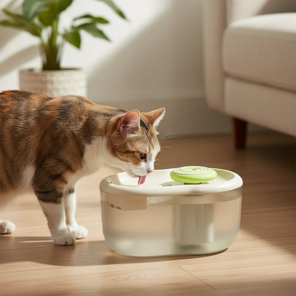 Lollipop Pet Water Fountain – Fresh, Filtered Water All Day