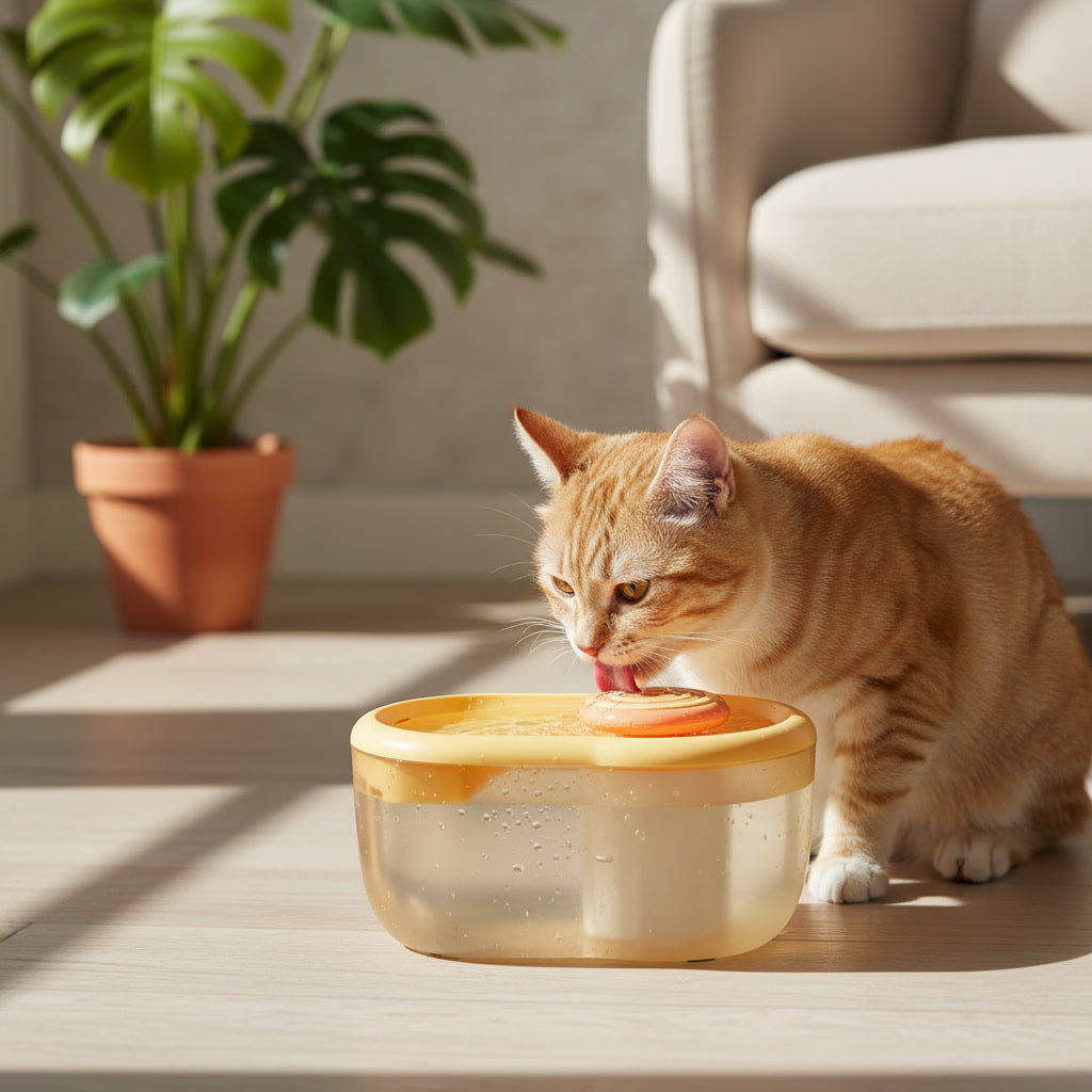 Lollipop Pet Water Fountain – Fresh, Filtered Water All Day