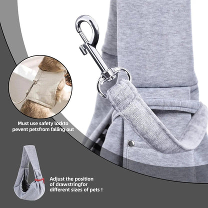 Cotton Dog Carrier Bag – Comfortable & Safe Travel Tote